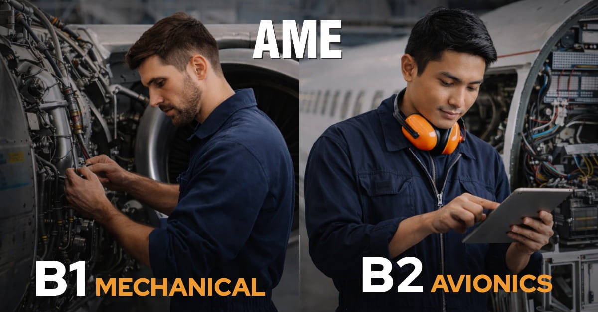 What is B1 and B2 in AME?